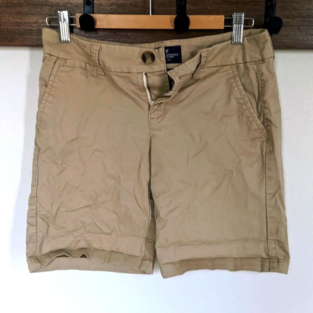 2/$25 American Eagle Khakis Shorts